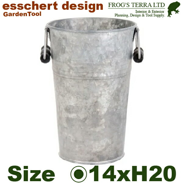 Other - OZ32 オールド ジンクベース S（直径14cm×H20.5cm）花器 傘立て エッシャーデザイン esschert deign