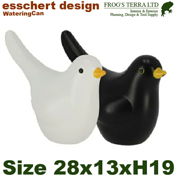 TG247 ウォータリングカン バード アソート2個セット（W28.2cm×L13.6cmxH19cm）じょうろ PP エッシャー..