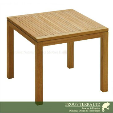 Square Dining Table80 IST-01T Istana Terrace イスタナテラス スクエアテーブル80 チーク材 屋外家具 ガーデンファニチャー