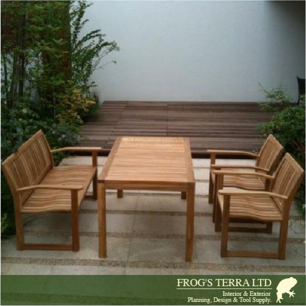 Rectangular Table 140 01-111 Istana Terrace イスタナテラス ダイニングテーブル140 チーク材 屋外家具 ガーデンファニチャー