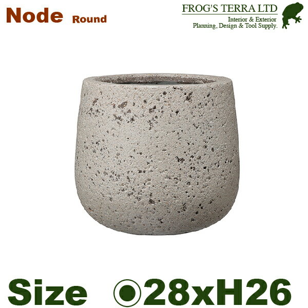 7 Numbe~9 Number - 【屋外対応】GP Node ノード ラウンド 29（直径28cm×H26cm）（底穴あり）（8号可）（Cファイバー）（耐候性）