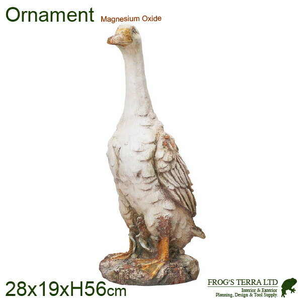 オーナメント（添景物／オブジェ） 【外寸】W28cmx19cmxH56cm 【重量】3kg 【材質】酸化マグネシウム製 【色】ホワイト ※こちらの商品はメーカーの配送条件により、法人宛限定となります。個人宛には配送不可ですので、必ず宛先に法人名称をご指定ください。 ※サイズは目安であり多少前後する場合がございます。 ※画面上の色はブラウザや設定により、実物は異なる場合があります。ご了承の上ご注文下さい。