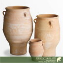 クレタ島・ピサーリ・S(直径25cm×H30cm)(底穴あり)(ハンドメイド/ギリシャ)(陶器鉢/テラコッタ)(園芸/プランター/壺) クレタ島・ピサーリ・S(直径25cm×H30cm)(底穴あり)(ハンドメイド/ギリシャ)(陶器鉢/テラコッタ)(園芸/プランター/壺)