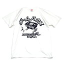 かせきさいだぁ テーブル筐体 Tシャツ（ホワイト/ネイビー）