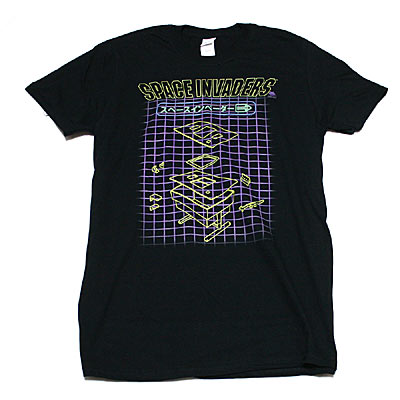 乐天商城 - スペース インベーダー テーブル筐体Tシャツ