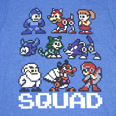 ロックマン SQUAD Tシャツ