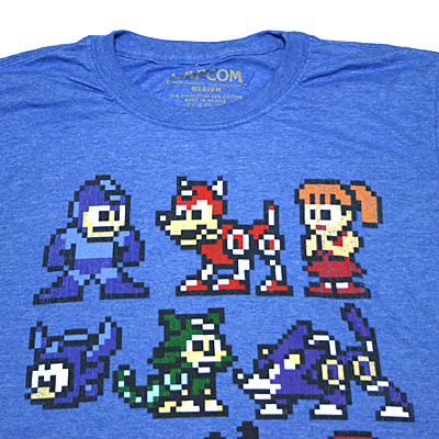 ロックマン SQUAD Tシャツ