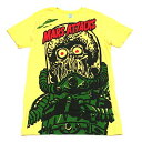 マーズ アタック！ Big Yellow Martian Tシャツ