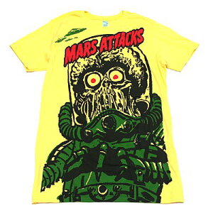 マーズ・アタック！ Big Yellow Martian Tシャツ