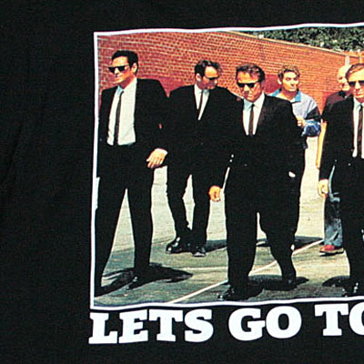 レザボア・ドッグス LET'S GO TO WORK Tシャツ