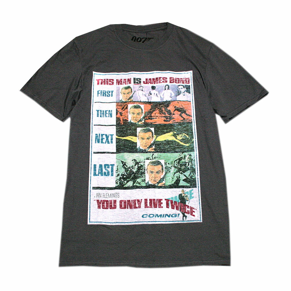 Rakuten - 007は二度死ぬ ポスター Tシャツ