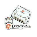 SEGA Dreamcast コンソール ダイカットステッカー(2)