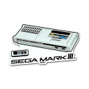SEGA SEGA MARK3 コンソール ダイカットステッカー(2)