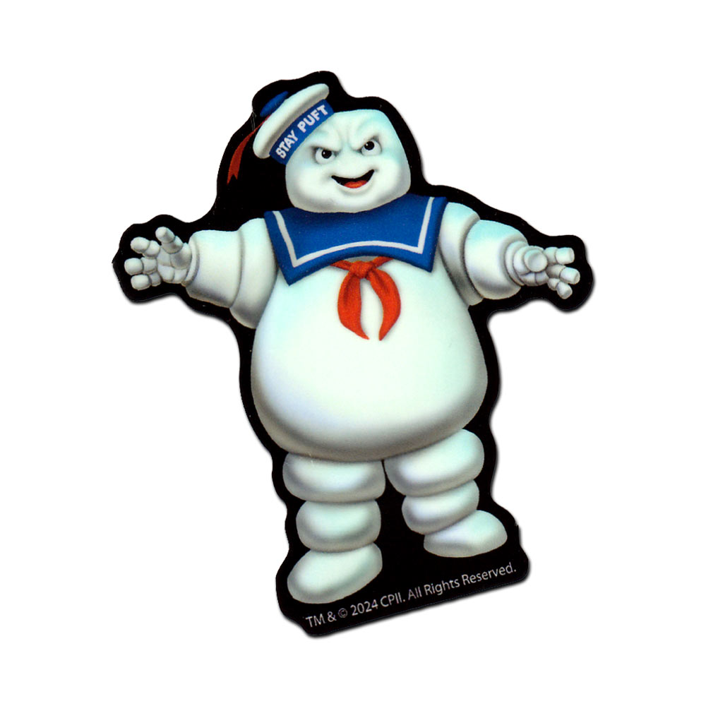 고스트 버스터스 Ghostbusters 마시멜로만 다이컷 스티커