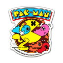 PAC-MAN ダイカットステッカー レトロ ダッシュ