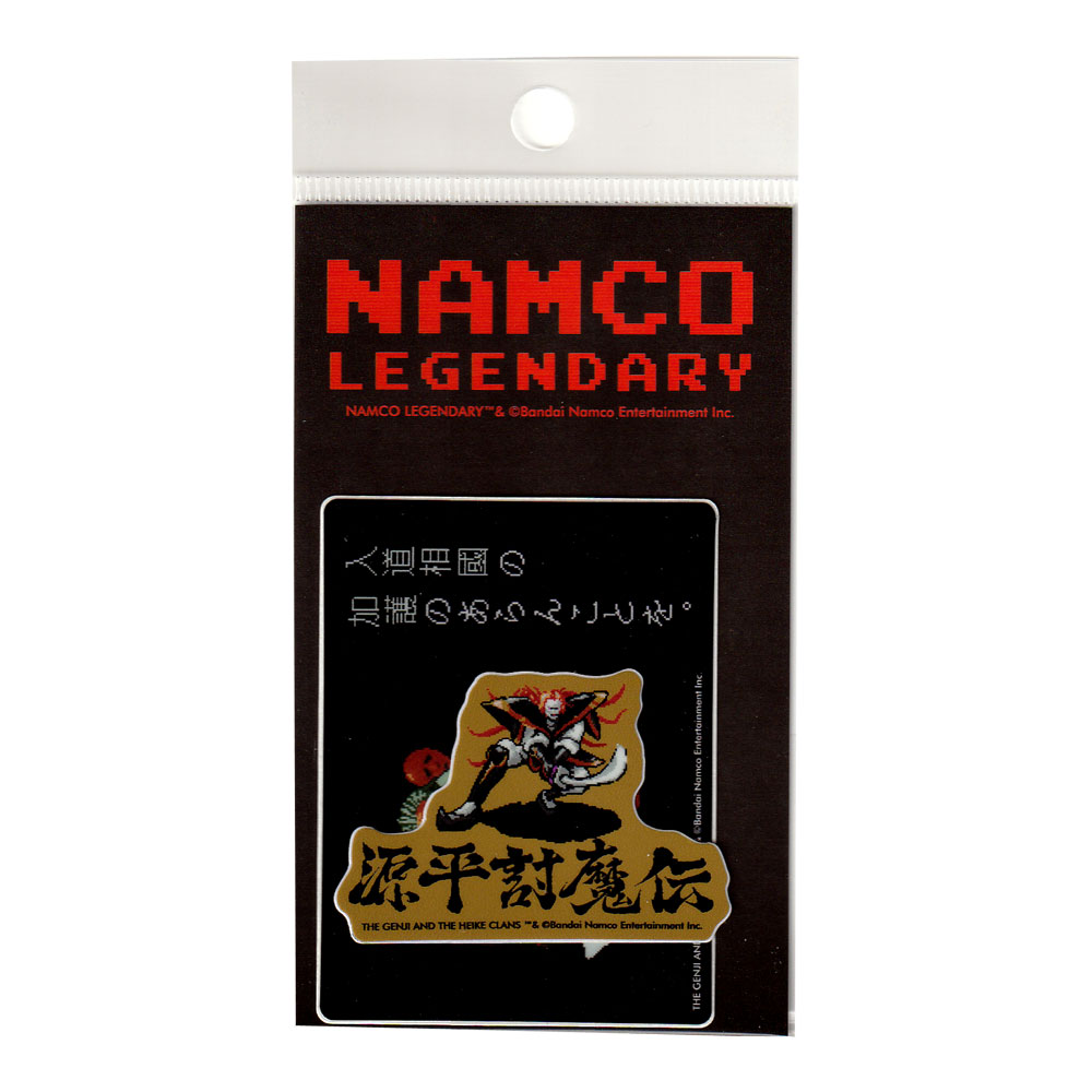 FrogPort 楽天市場店のナムコレジェンダリーシリーズ ステッカー 源平討魔伝/Aセット（2枚組）｜アングル2