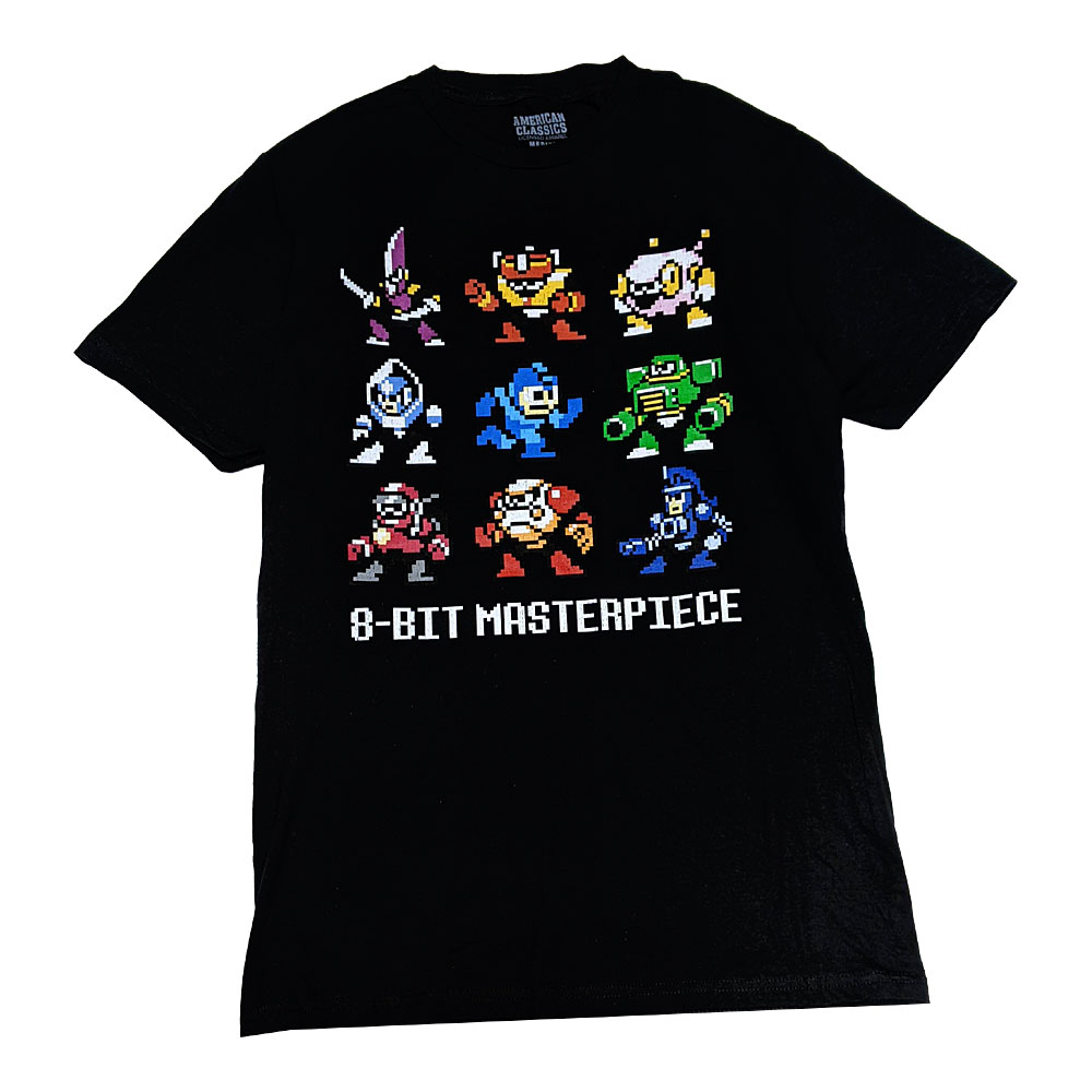 Rakuten - ロックマン 8 BIT MASTERPIECE Tシャツ