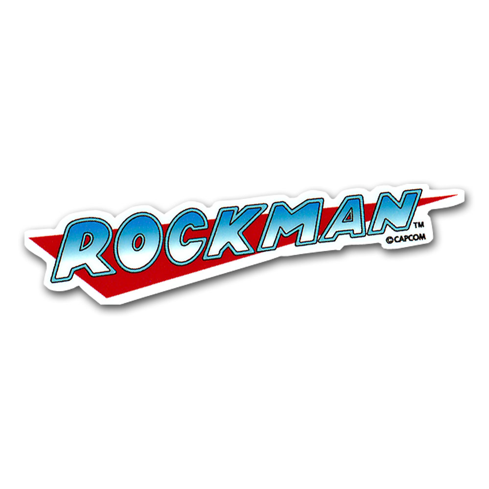 ロックマン ダイカットステッカー（ロゴ） frogport-10000812 FrogPort 楽天市場店 パッケージ画像