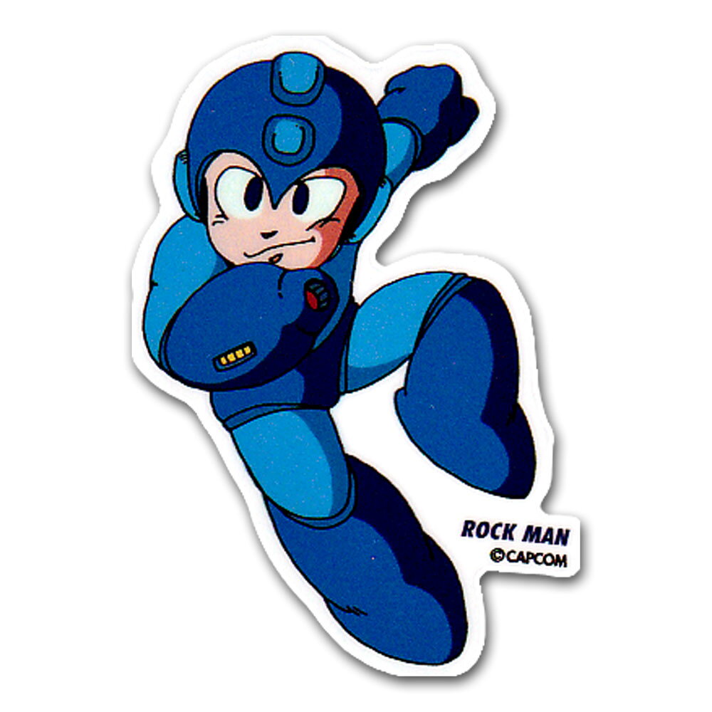 ロックマン ダイカットステッカー（ROCK MAN） frogport-10000813 FrogPort 楽天市場店 パッケージ画像