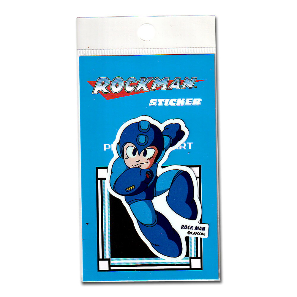 ロックマン ダイカットステッカー（ROCK MAN） frogport-10000813 FrogPort 楽天市場店 サンプル画像2