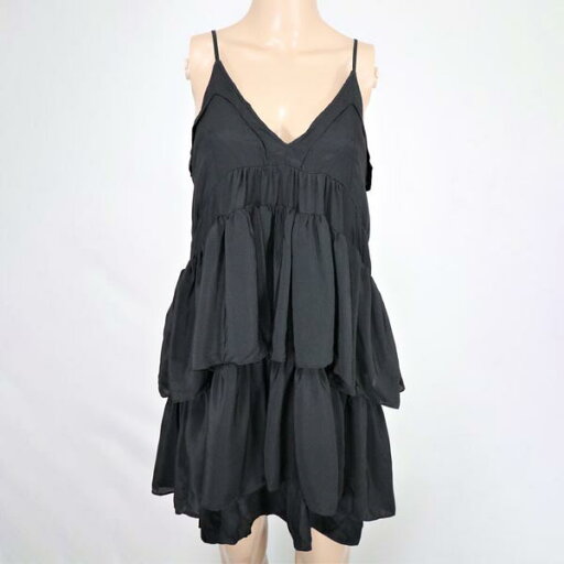 《90%OFF》ステイプル staple キャミソール チュニック シルク100% サイズS(~M) ブラック レディース YA LCT503 《90%OFF》ステイプル staple キャミソール チュニック シルク100% サイズS(~M) ブラック レディース YA LCT503