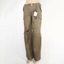 《90%OFF》カリカチュール caricature カーゴパンツ コットン100% サイズ38(S)(W69) カーキ レディース YA LPT1038(4)