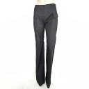 《お買い得》アルベルトマラニ Alberto Marani イタリア製 ブーツカット パンツ サイズ40(M)(W71) ブラック レディース YA LPT1219