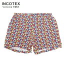 《60%OFF》インコテックス INCOTEX 水着 サイズ50(XL) マルチカラー スイムウエア サーフパンツ 海パン メンズ MOT1943XL(4)