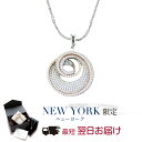【35%OFF】【翌日配送】 ネックレス レディース ブランド プラチナ 加工 パヴェ 大ぶり 誕生日プレゼント 結婚記念日 女性 彼女 妻 嫁 母 50代 40代 30代 20代 ギフト 金属アレルギー シンプル 大人 可愛い