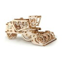 Ugears ユーギアーズ コンバイン ハーベスター 70010 Combine Harvester 木製 ブロック パズル おもちゃ 70010 並行輸入品 知育 ウッドパズル 3D 工作キット 木製 模型 キット