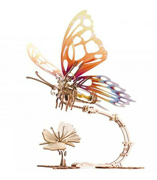 Ugears 桼 Хե饤 70081 Butterfly  ֥å DIY ѥ Ω  ¤  3DΩ ΰ åɥѥ å  Ϸ åȡפ򸫤