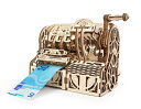 レジスターのおもちゃ Ugears ユーギアーズ キャッシュレジスター 70136 Cash Register 木製 ブロック DIY パズル 組立 想像力 創造力 おもちゃ 知育 ウッドパズル 3D 工作キット 木製 模型 キット