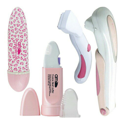 ◆【最強翌日配送対応】【さらに単3アルカリ電池2本付き】【ムダ毛処理美容器具】V-Zone Heat Cutter any(エニィ) (2Way・Stylish...