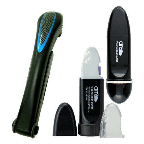 ◆【さらに単3アルカリ電池2本付き】【ムダ毛処理美容器具】V-Zone Heat Cutter any(エニィ) (2Way・Stylish選択)+KDIOS(...
