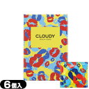 ◆【男性向け避妊用コンドーム】オカモト CLOUDYコンドーム 500 6個入 - ファッションブランド「CLOUDY」コラボコンドーム ※完全包装でお届け致します。