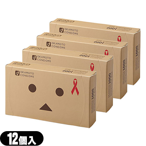 ◆【最強翌日配送 ネコポス送料無料】 【避妊用コンドーム】オカモトコンドーム ダンボー(DANBOARD) ver. 12個入 × 4個セット - ダンボーとオカモト コンドームのコラボ企画商品。　※完全包装でお届け致します。【smtb-s】