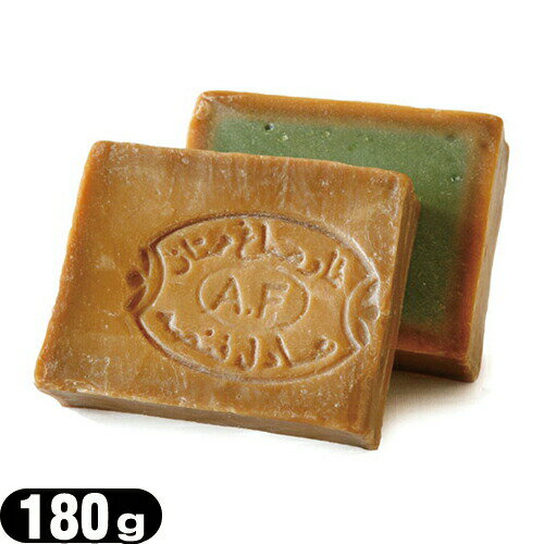 アレッポの石鹸 洗顔石鹸 【無添加石けん】アレッポの石鹸 エキストラ40(Aleppo soap extra40) 180g - 保湿力が高くお肌に優しいオリーブ石鹸。ローレルの香りが清々しい。希少なローレルオイルを40%と贅沢に使用した石鹸。シリア、アレッポ市／ラタキア市、アデル・ファンサ社の正規品。