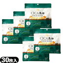 【シートマスク】サンタプロジェクト CICA(シカ) 馬油 FACE MASK (フェイスマスク) 30枚入り × 5個セット - ツボクサエキス・馬油・プラセンタ・コラーゲン配合のシートパックです。