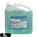 【ホテルアメニティ】業務用洗口液 マウスウォッシュ アクアマウスケア (AQUA mouth care) 20倍濃縮タイプ 5L (詰め替えコック付き) - 歯ブラシを使わずにお口をすすぐだけ！メントール配合でさわやか息すっきり【smtb-s】