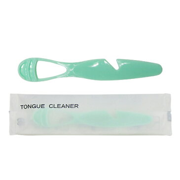 【ホテルアメニティ】【舌ブラシ】【個包装タイプ】タンクリーナー (TONGUE CLEANER)×500個セット - 舌掃除に、表裏両面使える舌クリーナー。突起ブラシと舌苔かき出し。【smtb-s】