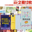 ◆【ネコポス全国送料無料】コンドーム スキン合計2箱12枚 ジャパンメディカル うすぴた簡単装着 8個入 + ハーフサイズ(ゼロゼロスリー 0.03 プラス ビ...