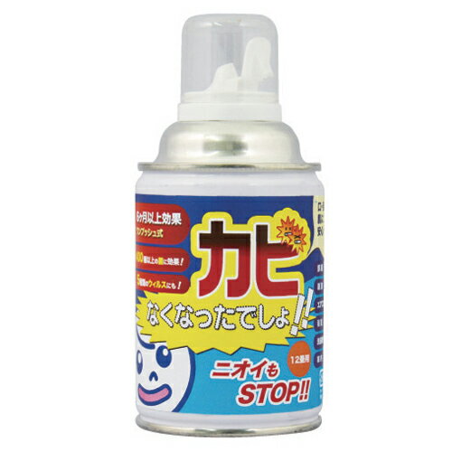 【除菌・消臭 カビ阻止】カビなくなったでしょ!(12畳用) - ワンプッシュでカビを強力に阻止! 6ヵ月以上効果持続! 【除菌・消臭 カビ阻止】カビなくなったでしょ!(12畳用) - ワンプッシュでカビを強力に阻止! 6ヵ月以上効果持続!
