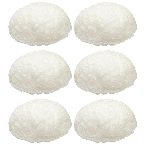 【最強翌日配送 ネコポス送料無料】【こんにゃくスポンジ】山本農場 こんにゃくパフ 和の力 無地(ベビー&フェイス) × 6個セット - こんにゃくから出来た純植...