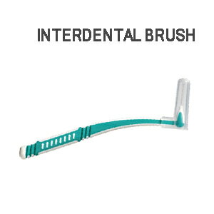 【ホテルアメニティ】【歯間ブラシ】【個包装】業務用 L字歯間ブラシ (INTERDENTAL BRUSH) - オーラルケアには欠かせない歯間ブラシ。L字型で使いやすく、歯の間の歯垢を掻き出します。