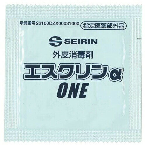 【メール便(日本郵便) ポスト投函 送料無料】【個包装で清潔!】【指定医薬部外品】エスクリンαONE 1包【smtb-s】