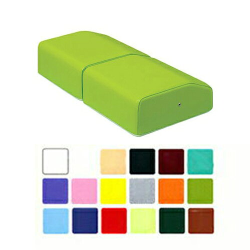 【メディカルブック】【レザー色は18色対応】フットポジション (幅48(24)×奥行28×高さ7.5/13cm) (SB-47..