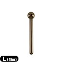 【員利鍼/員利針(いんりしん)】前田豊吉商店 員利鍼(円鍼) 銅 L【J22-102】 - 先なしのみとなります。こちらは時価になります。【smtb-s】