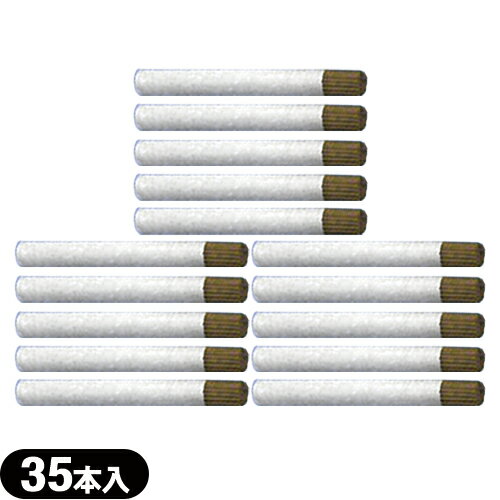 【最強翌日配送 ネコポス送料無料】【鍼関連商品/針関連商品】前田豊吉商店 線香(茶・細)1束 35本入x15個セット(525本)【O52-100】 - においが少ないタイプのお灸用線香。【smtb-s】