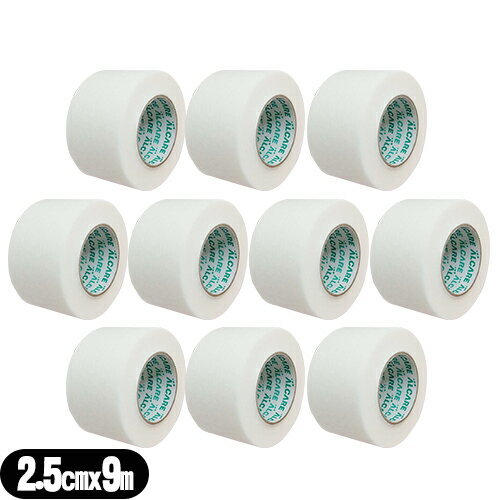 【ネコポス全国送料無料】【不織布サージカルテープ】アルケア シルキーライト (ALCARE SilkyLite) 1号 2.5cm×9m(実長)x10巻セット - ガーゼやチューブの固定に最適なサイズが揃っています。【smtb-s】