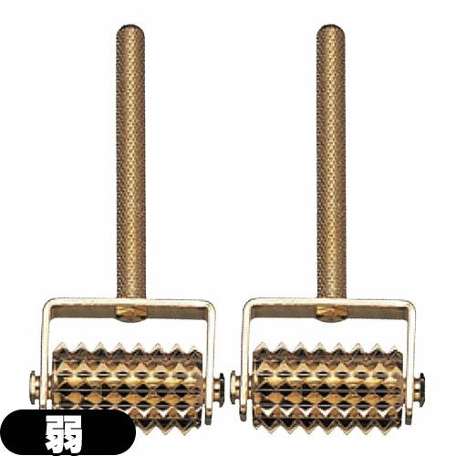 【最強翌日配送 ネコポス送料無料】【正規代理店】【小児鍼(しょうにしん)】カナケン ローラー鍼/ローラー針 ゴールドタイプ(弱刺激) x2個 - 刺さない鍼で、刺激がマイルドなのが特徴の鍼!【smtb-s】